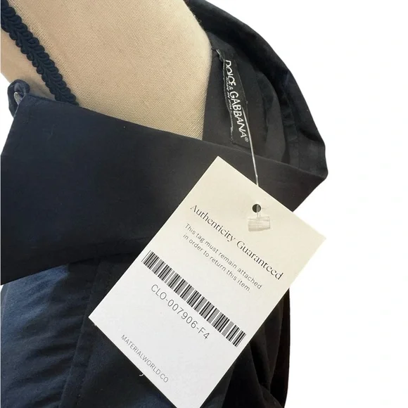 Dolce and Gabanna Black Long Sleeve Button Down - Picture 4 of 4